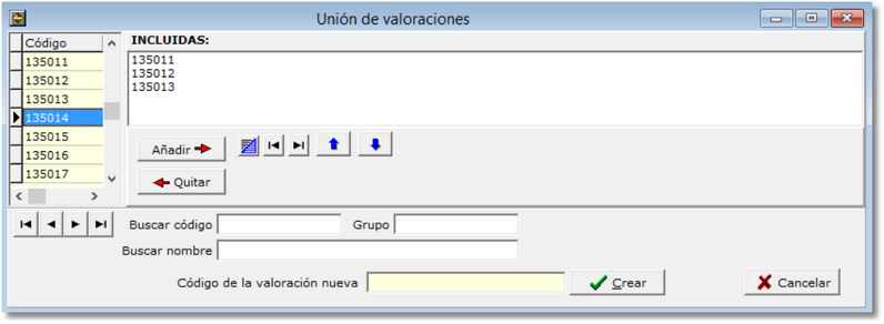 unirValoraciones